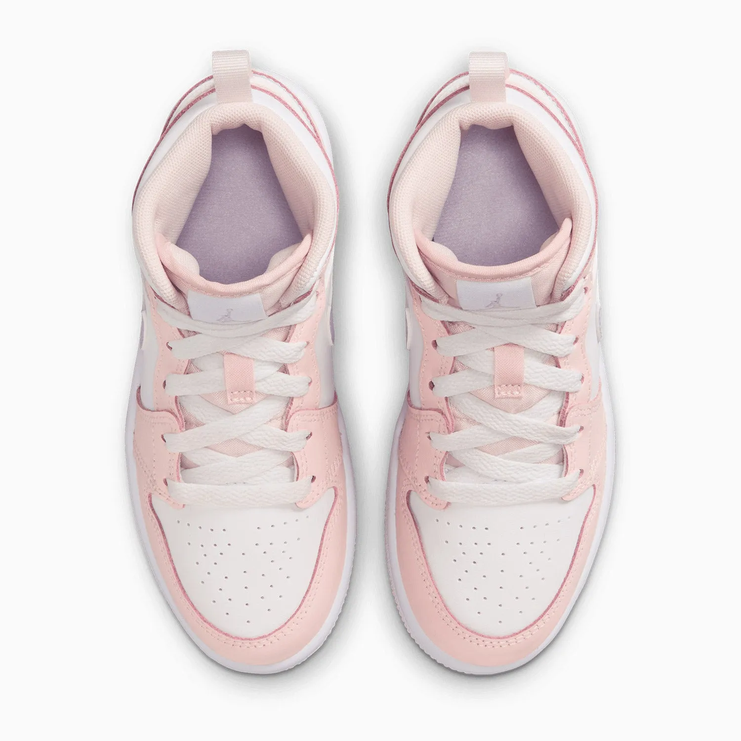 Kid's Air Jordan 1 Mid "Fierce Pink" Pre School
