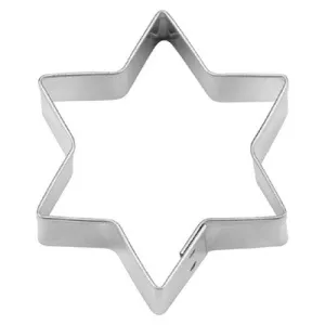 Large Star Cookie Cutter 6 Point 12.5cm