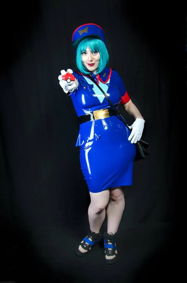 Latex Cosplay: Officer Jenny from Pokemon