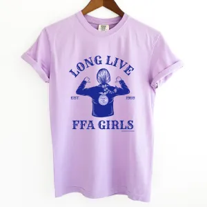 Long Live FFA Girls ComfortWash/ComfortColor T-Shirt (S-4XL) - Multiple Colors!