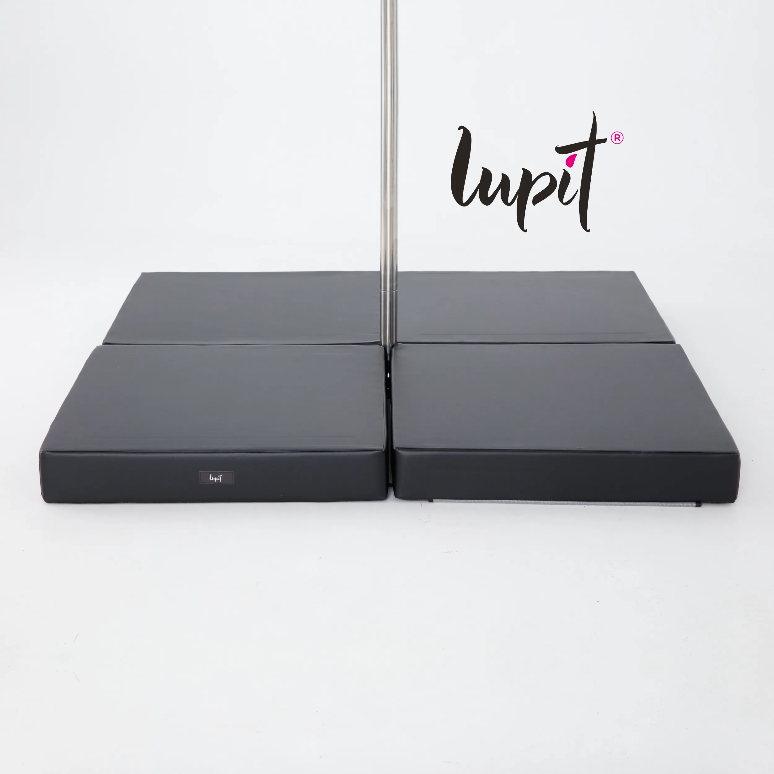 Lupit Crash Mat Square Multi-Use Premium Black | 150 cm - 12 cm
