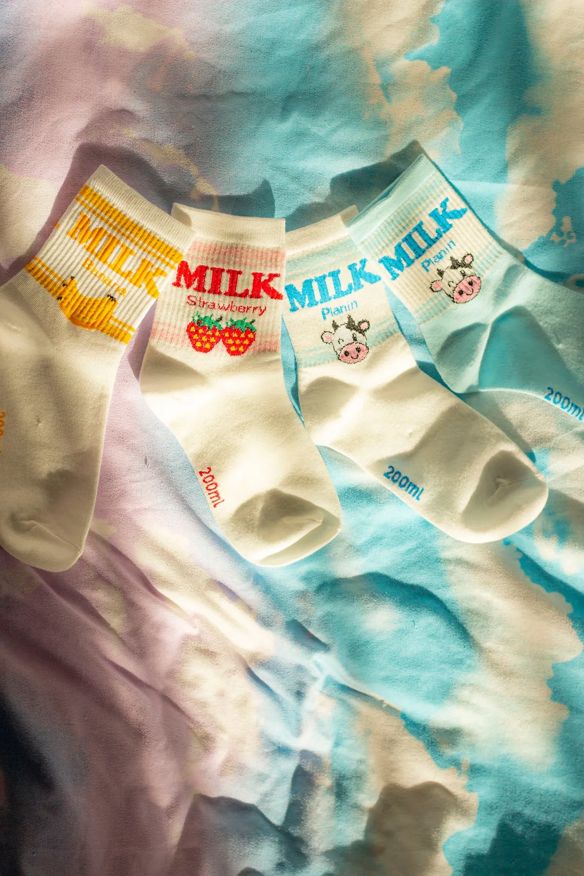 Milk Carton Socks