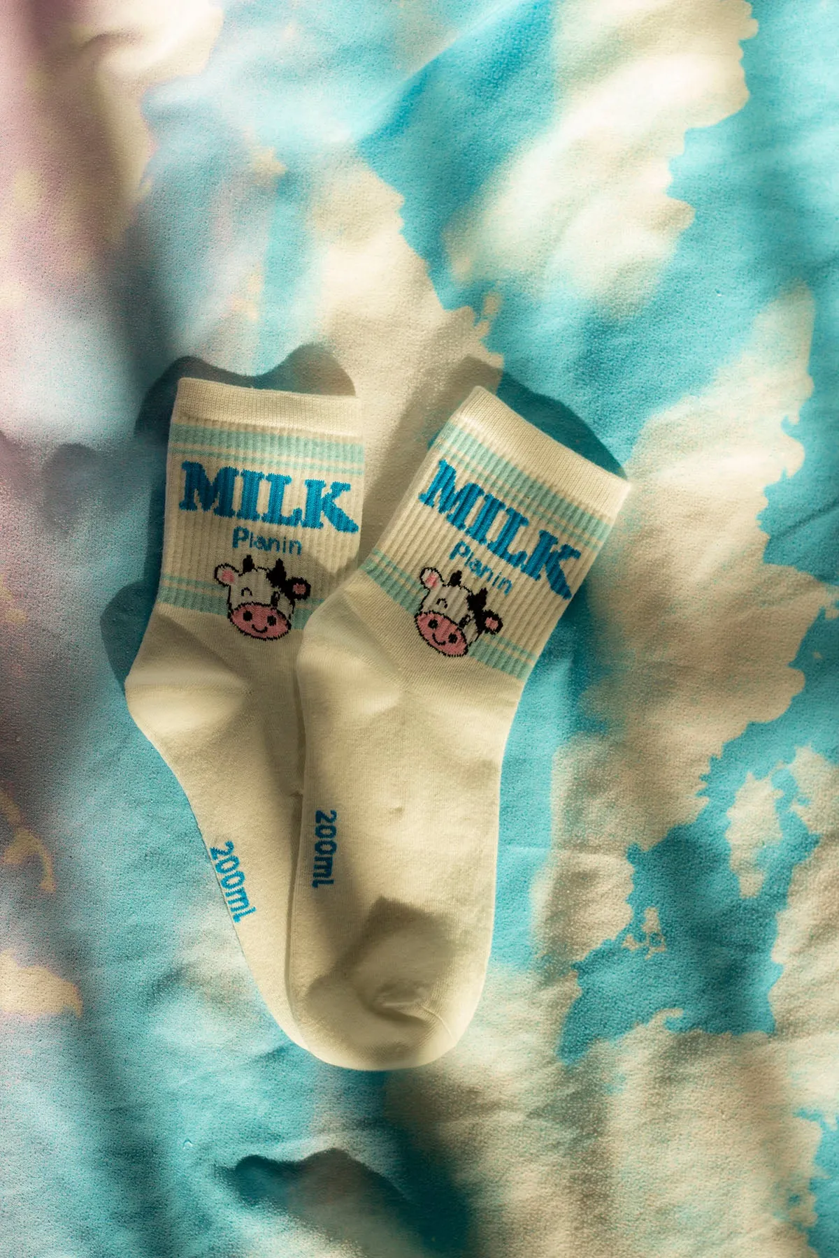 Milk Carton Socks