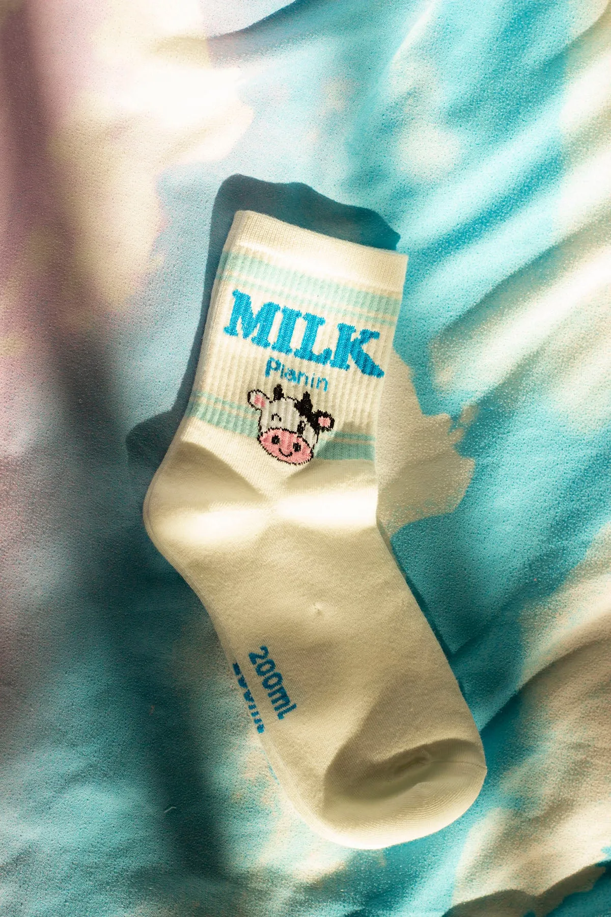 Milk Carton Socks