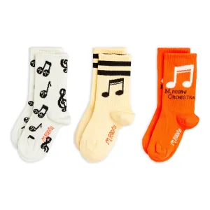 Mini Rodini - Note socks - 3 pairs