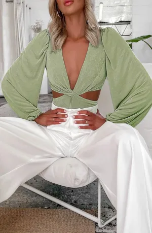 Mirage Sage Bodysuit // LAST ONE