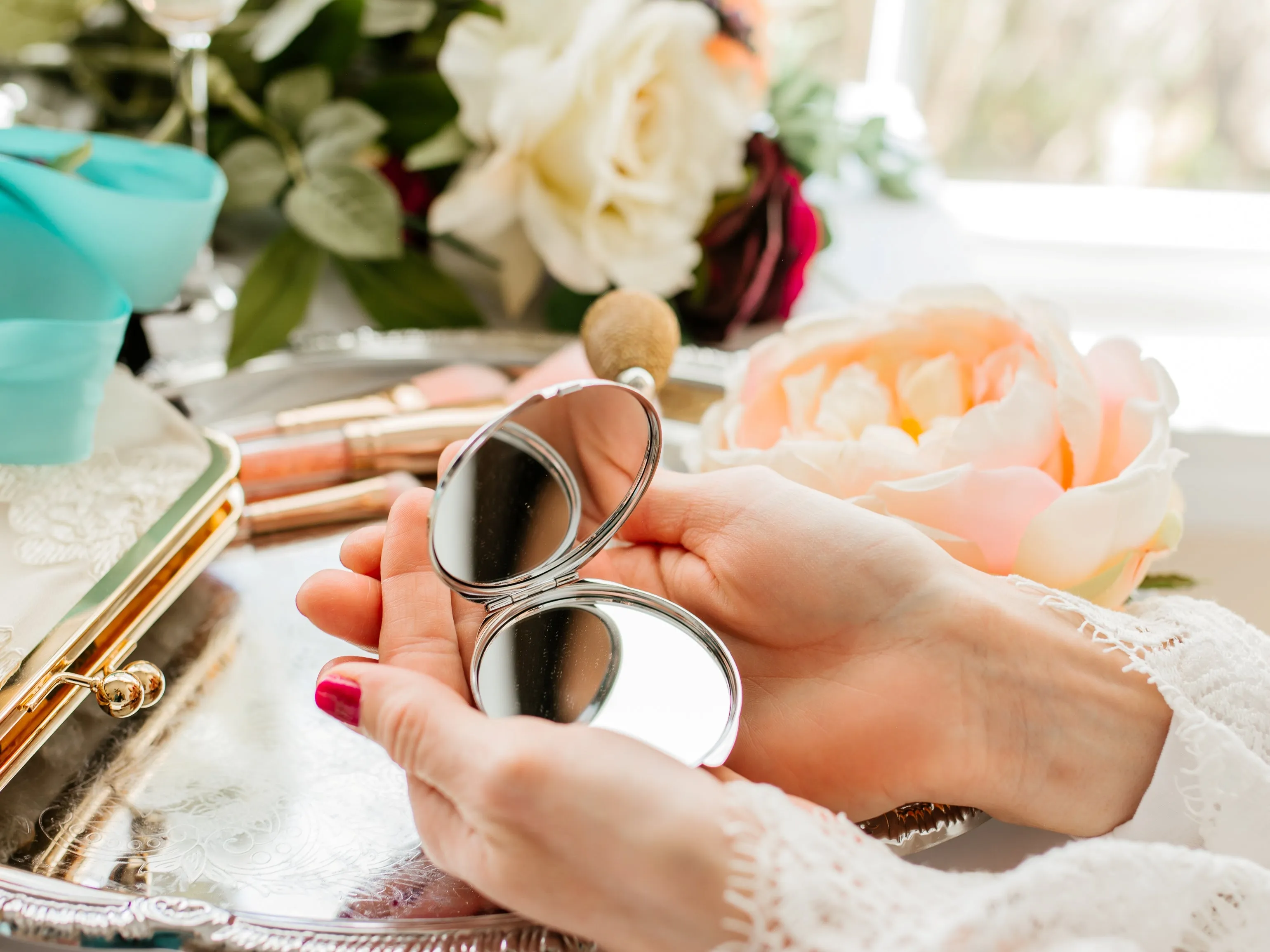 Mother of the Bride Compact Mirror