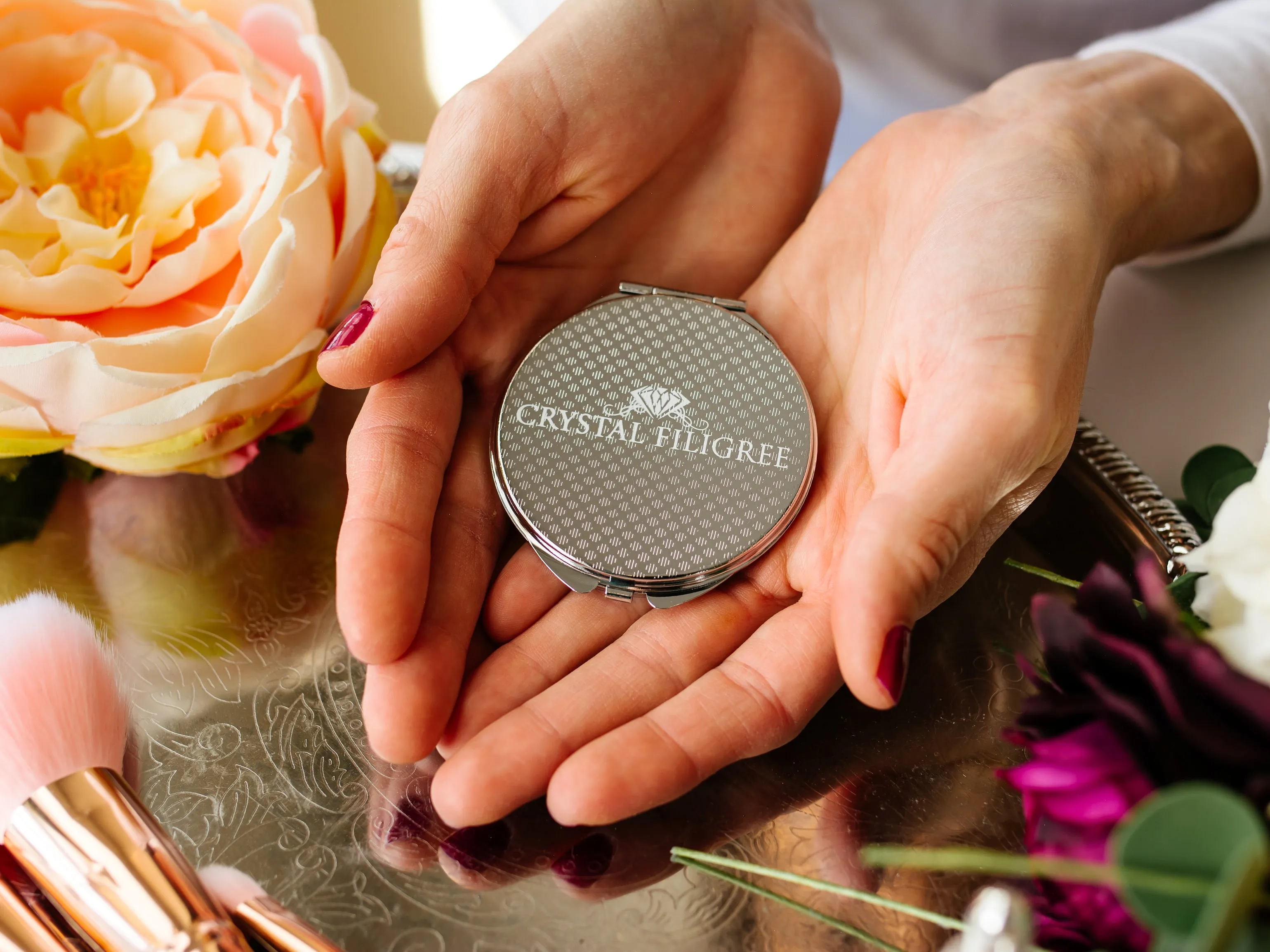 Mother of the Bride Compact Mirror