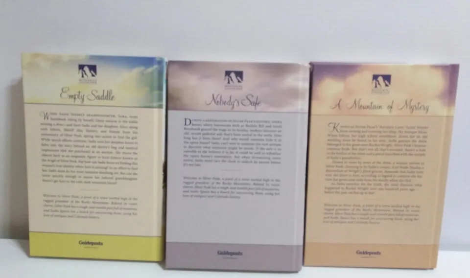 Mysteries of Silver Peak Books 1,2, & 8 by By Carole Jefferson