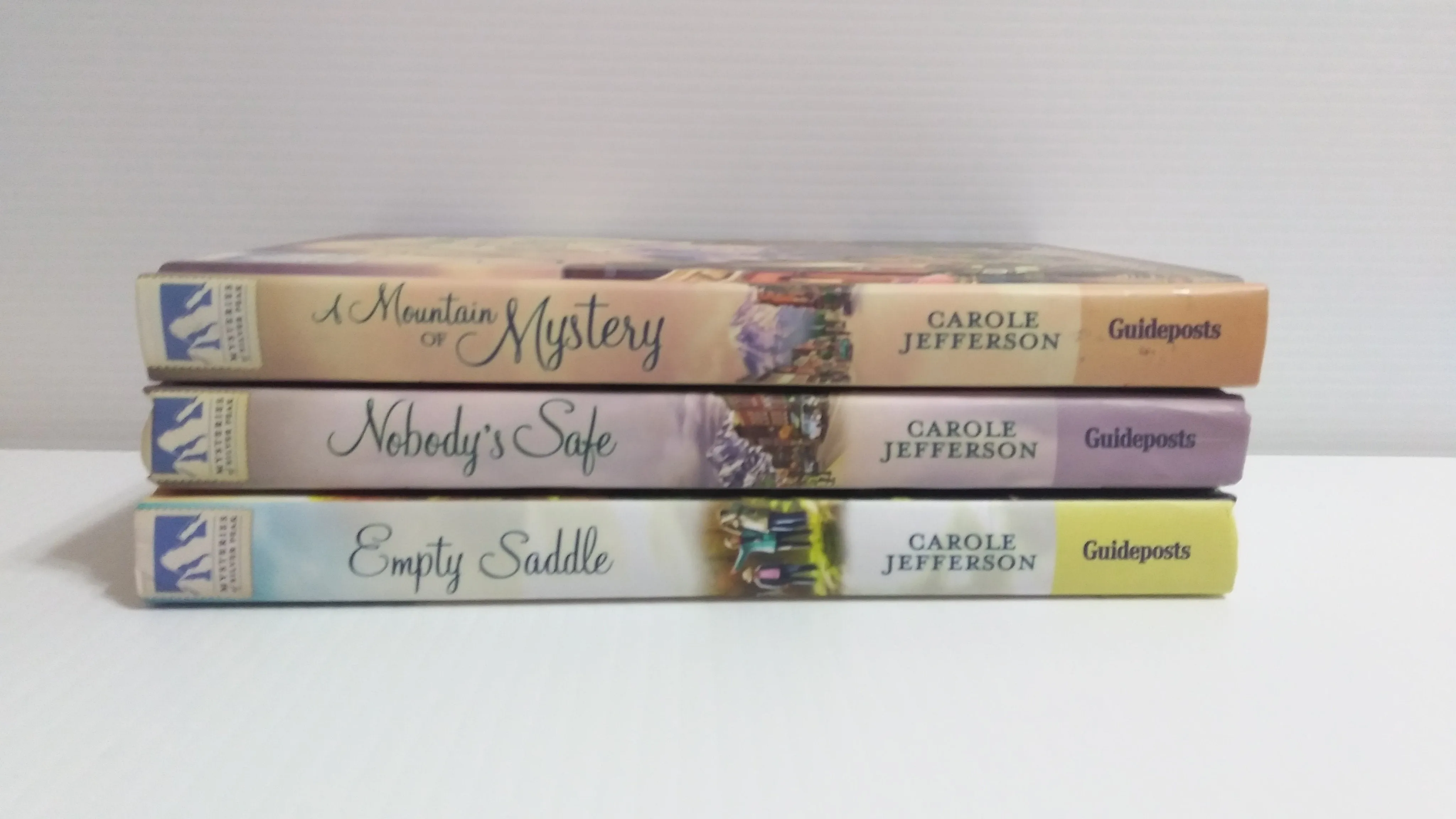 Mysteries of Silver Peak Books 1,2, & 8 by By Carole Jefferson