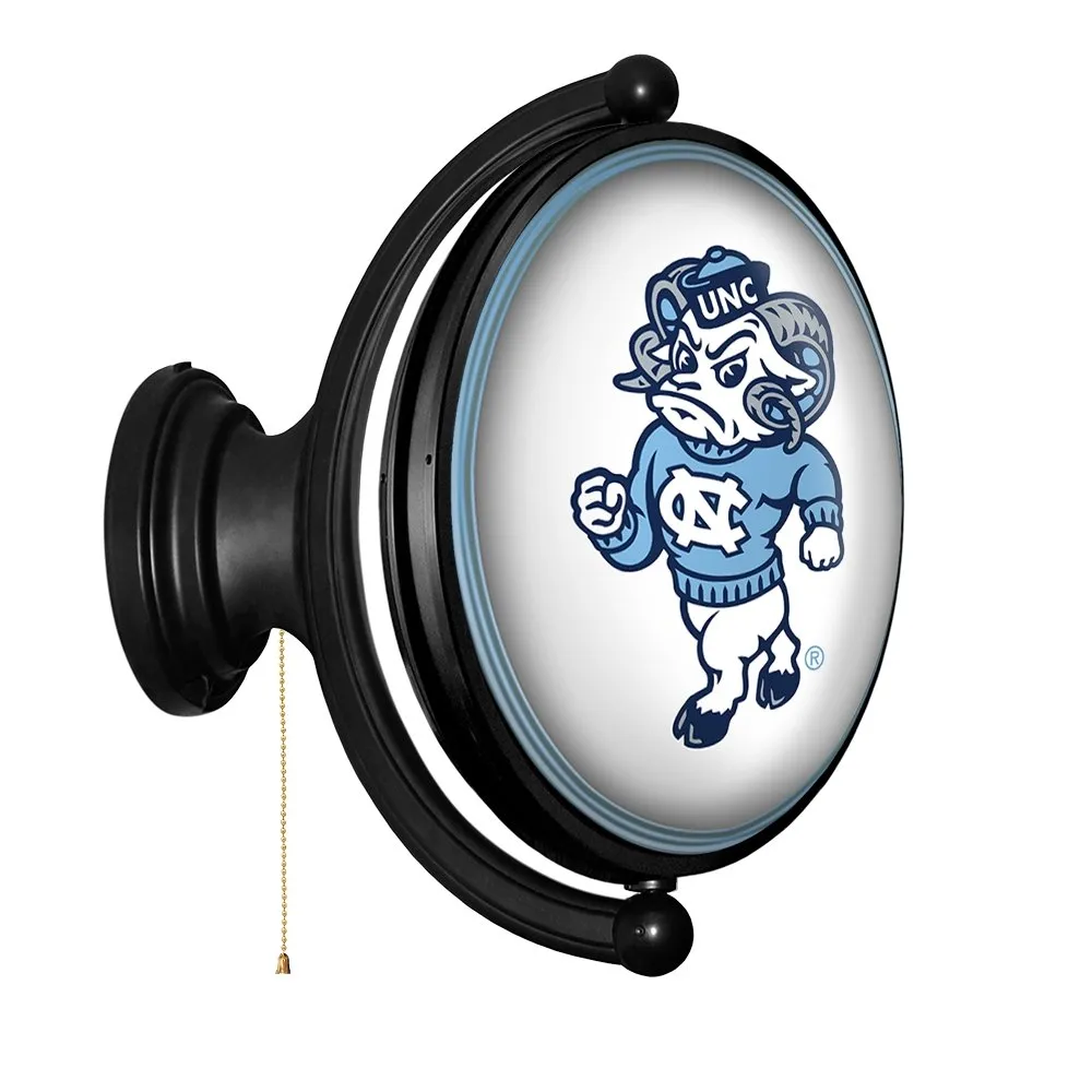 North Carolina Tar Heels: Mascot - Original Oval Rotating Lighted Wall Sign