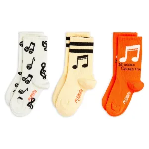 Note 3-Pack Socks by Mini Rodini