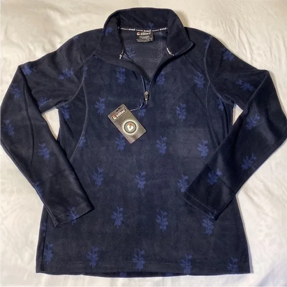 NWT Killtec Microfleece 1/4 Zip-Neck Pullover Jacket