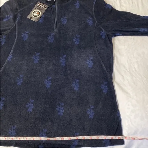 NWT Killtec Microfleece 1/4 Zip-Neck Pullover Jacket