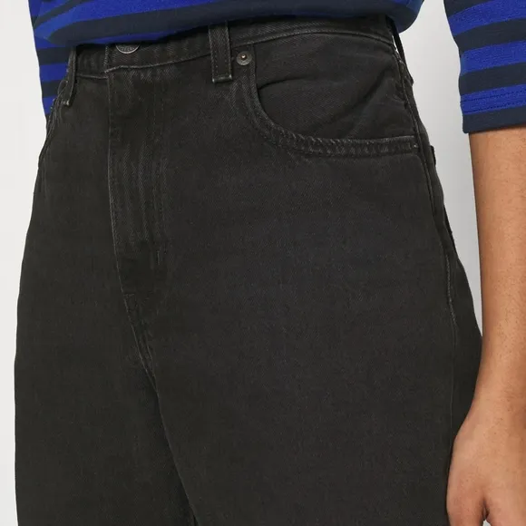 NWT Levi's Premium Black Soul Loose Straight Jeans