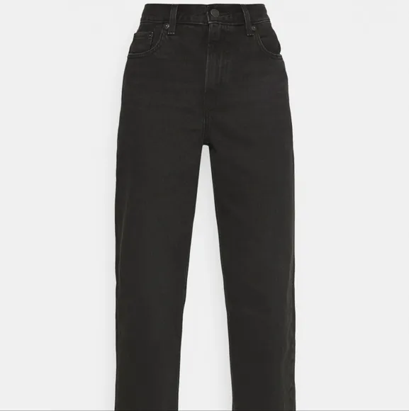 NWT Levi's Premium Black Soul Loose Straight Jeans