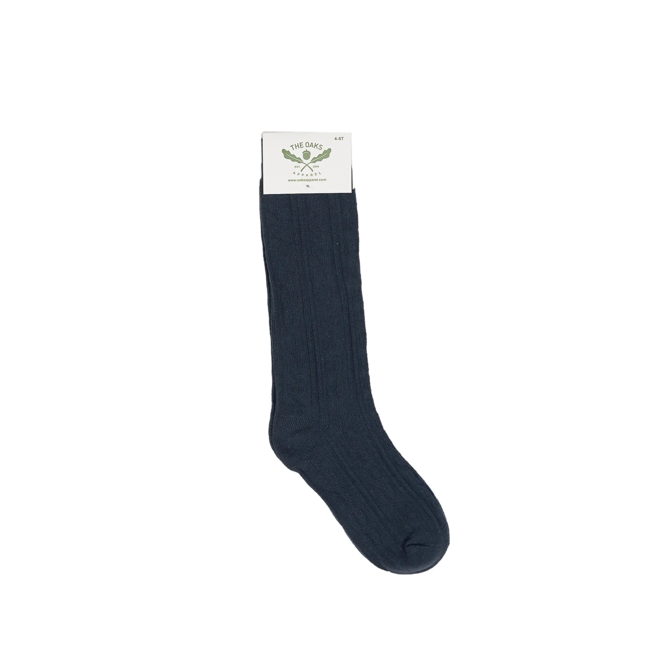 Oaks Apparel Braided Socks - Navy