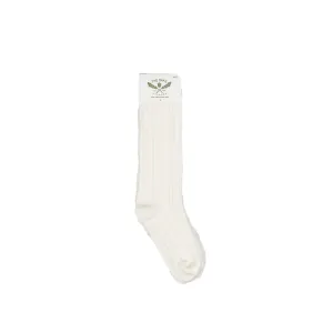 Oaks Apparel Braided Socks - White