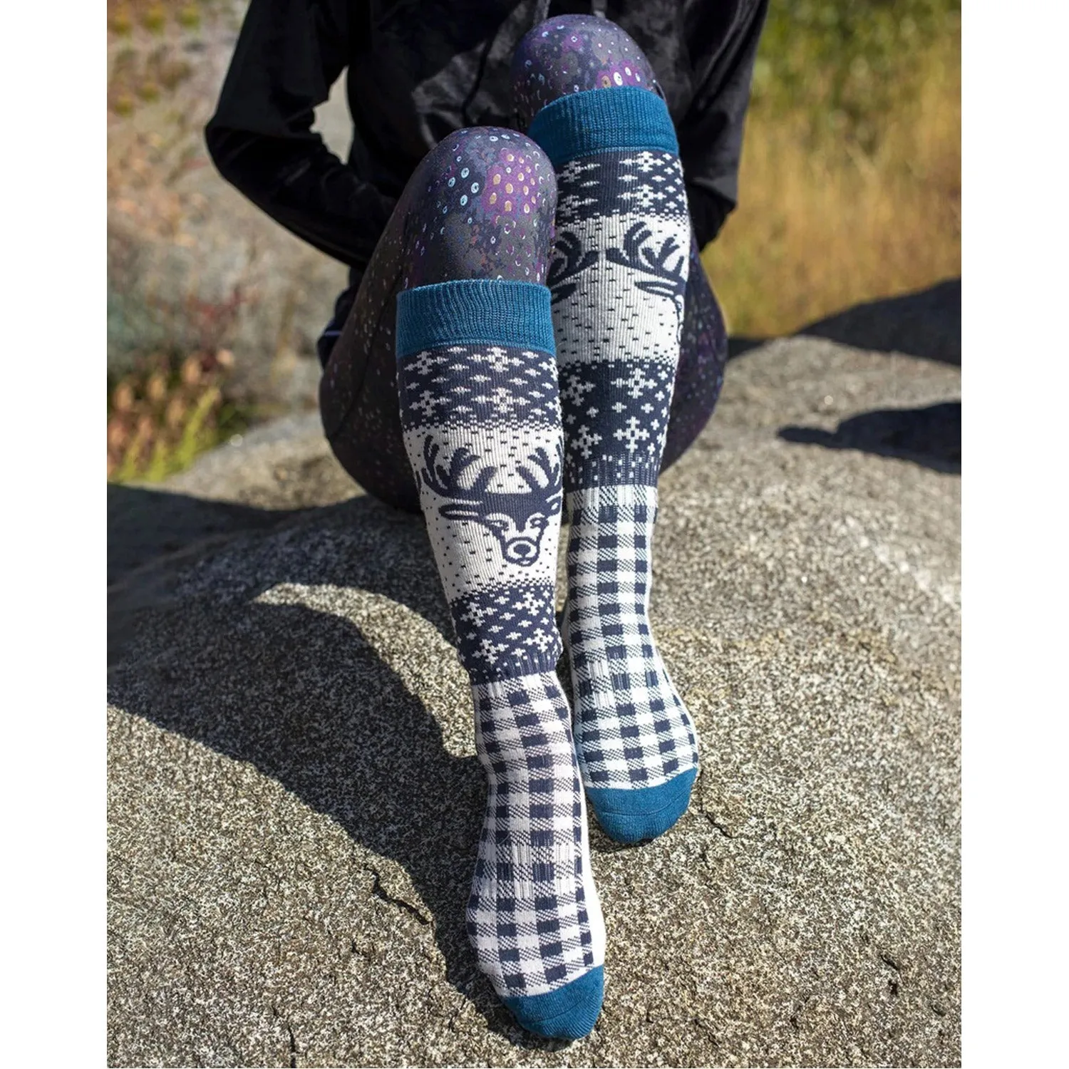 Oh Deer Ladies Snow Sock