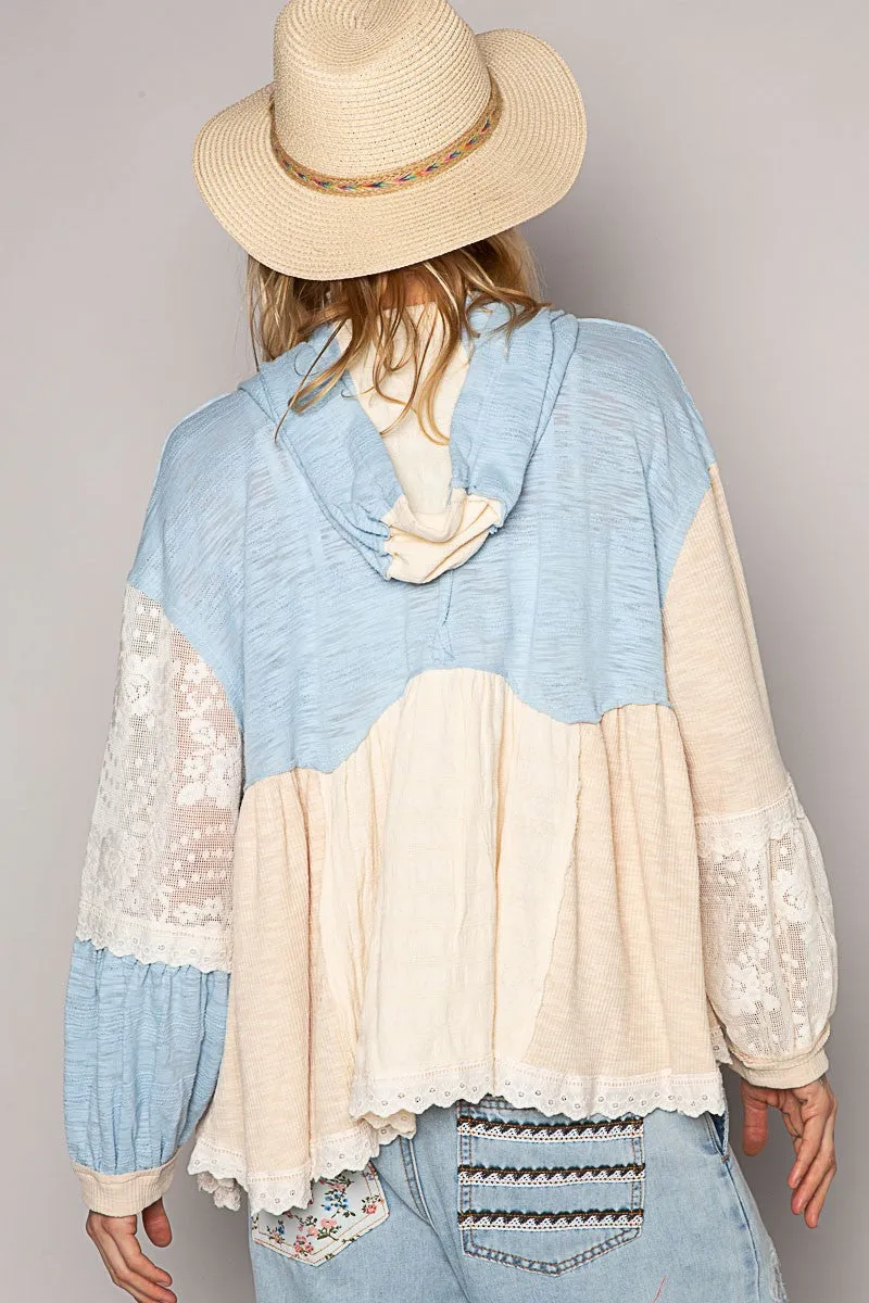 Pave The Way Top Powder Blue