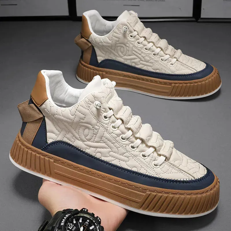 Plain Patterned Stylish Shoes
