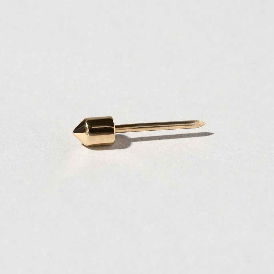 Pointed Cylinder Collar Pin