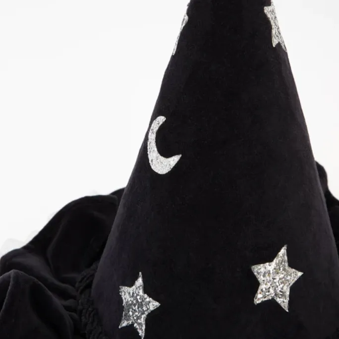 Pointed Witch Hat (Black)
