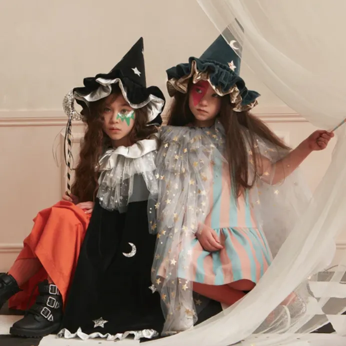Pointed Witch Hat (Black)
