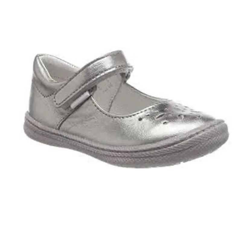 Primigi Aluminium Lather Mary Janes