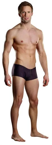 Radical Sport Zipper Short - Wine - Extra Large