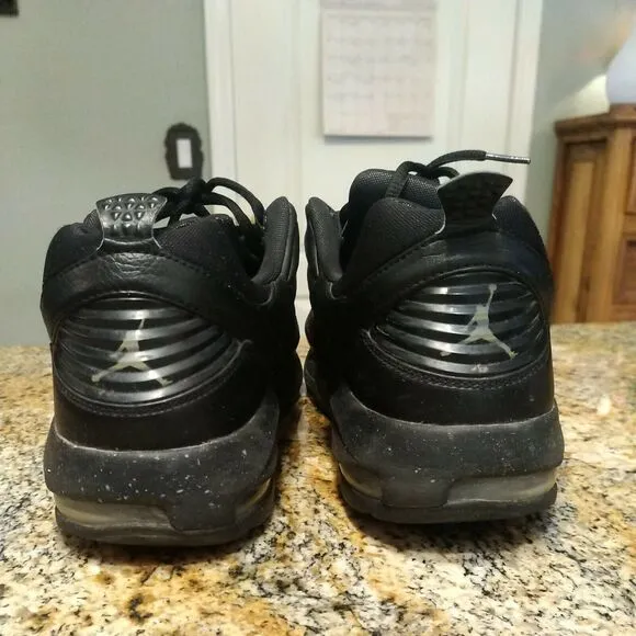 Rare Jordan Trainer Shoes Black 316449-001 Size 11.5
