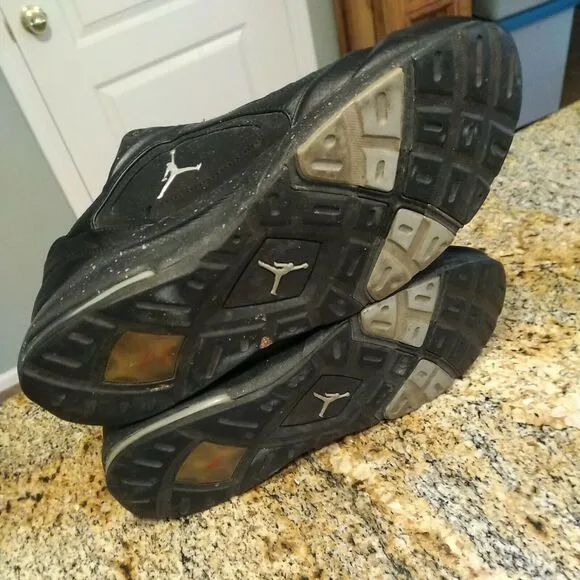 Rare Jordan Trainer Shoes Black 316449-001 Size 11.5