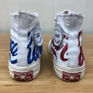 RARE KITH x Coca-Cola Russia Converse Chuck Taylor High Top White Men's 7 / W 9