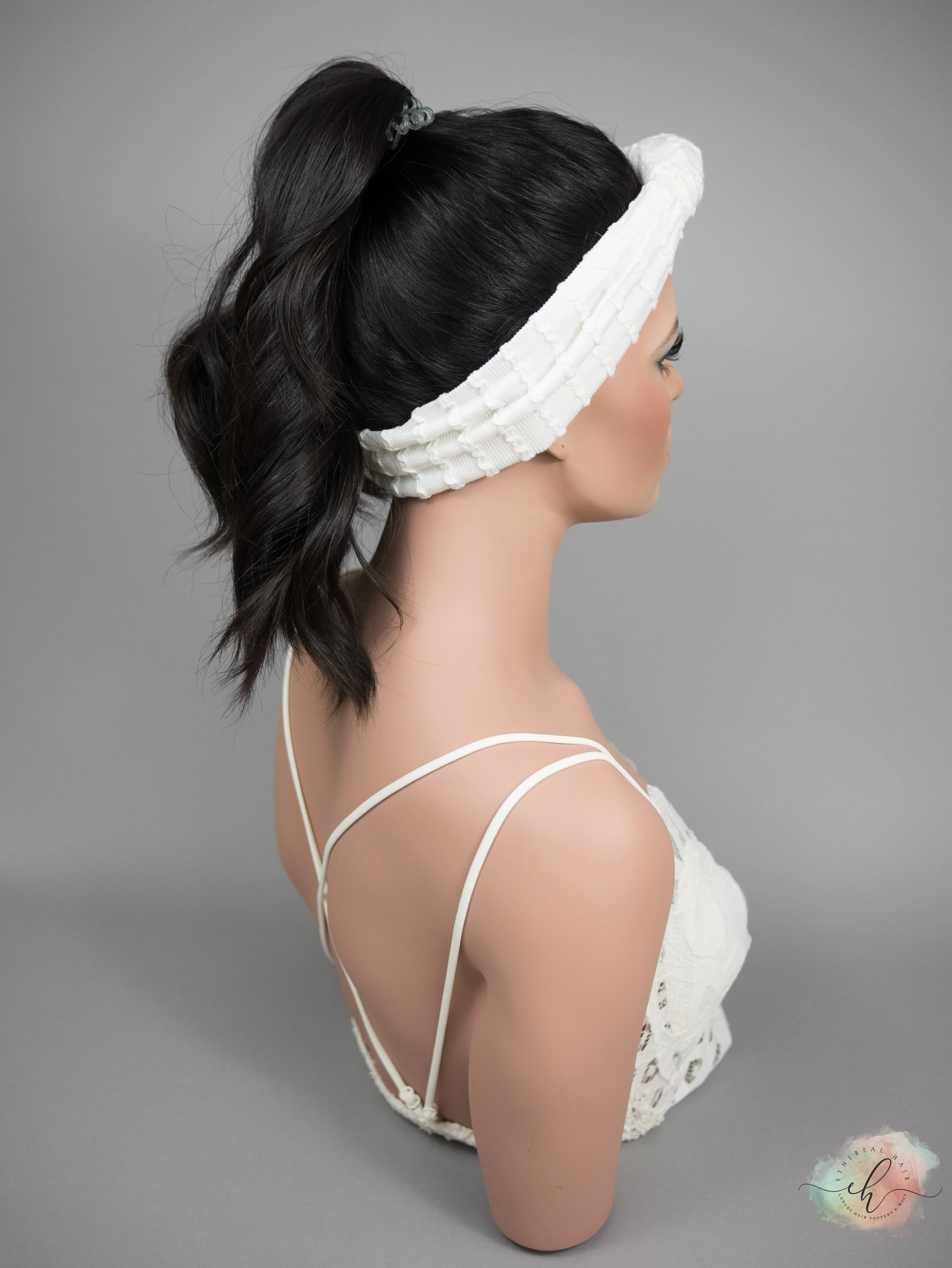 “RAVEN" Premium Pony Wig: Sz. S, 23-24"