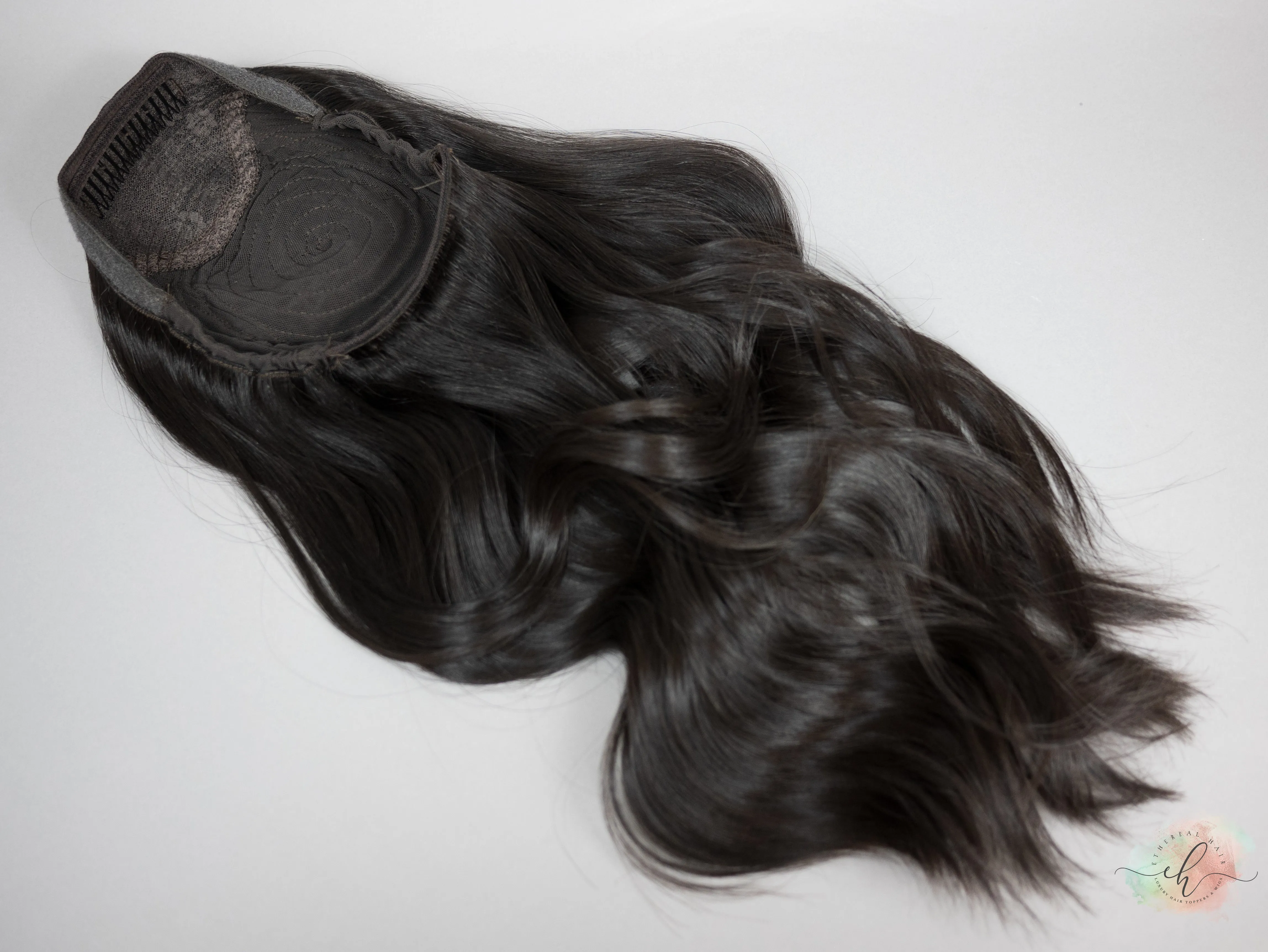 “RAVEN" Premium Pony Wig: Sz. S, 23-24"
