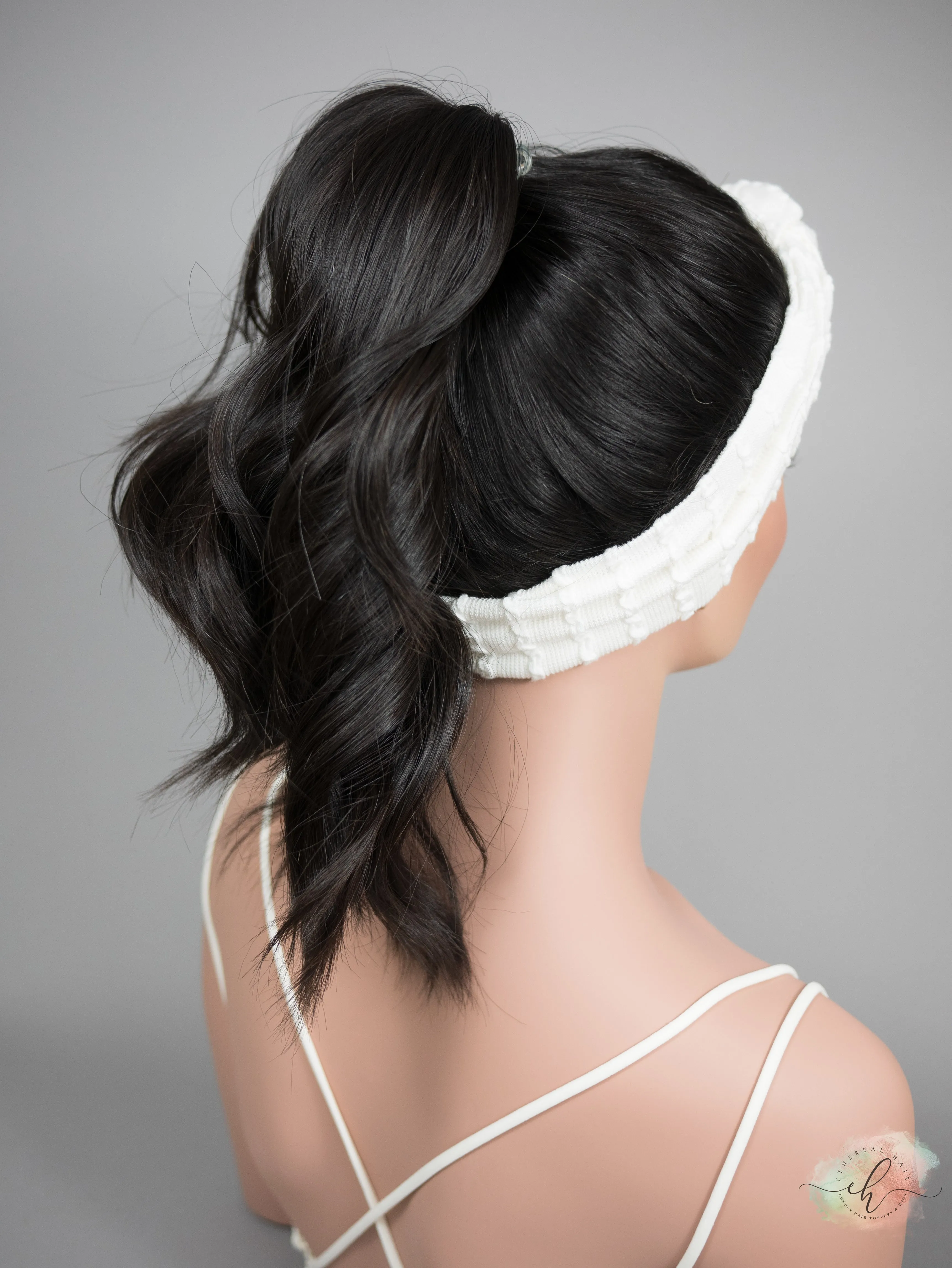 “RAVEN" Premium Pony Wig: Sz. S, 23-24"