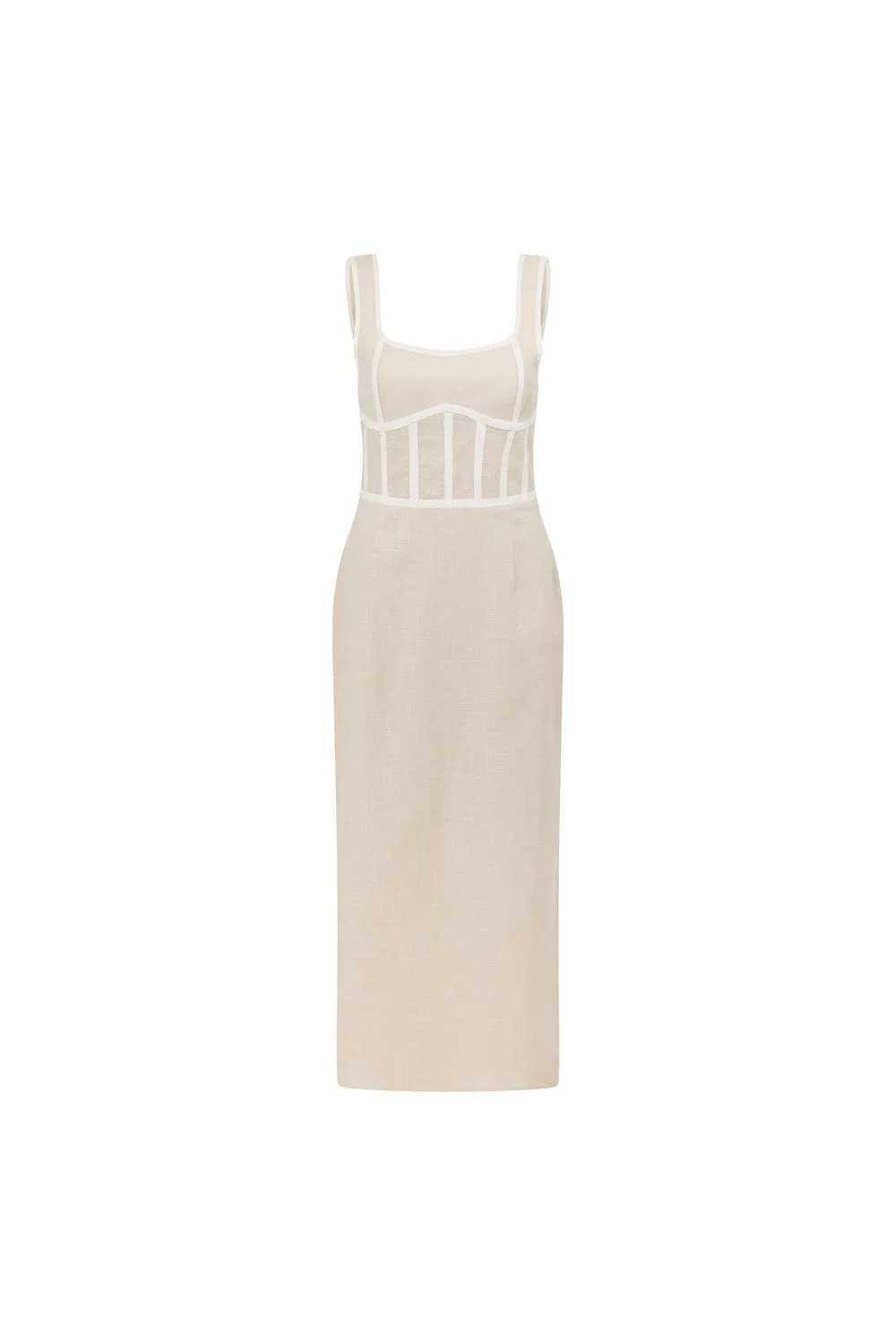 Ricardo Midi Dress - Stone