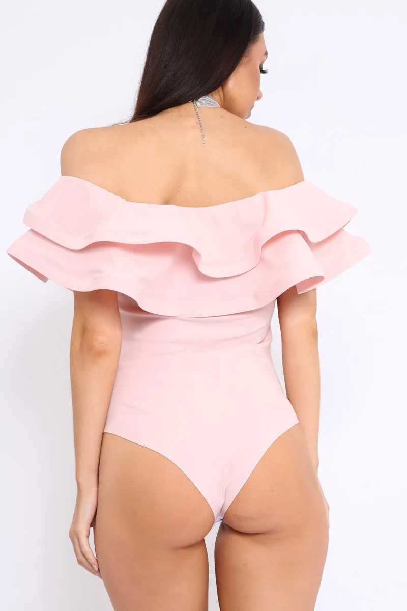 Rose Bardot Extreme Frill Bodysuit - Diandra