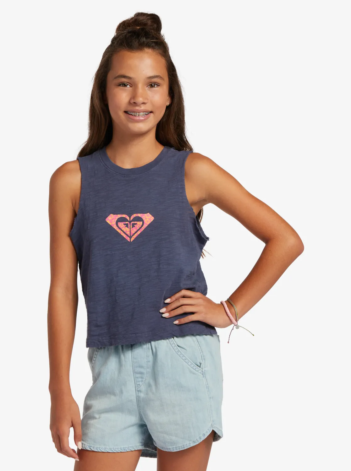 Roxy Girls Crush Sleeveless T-Shirt