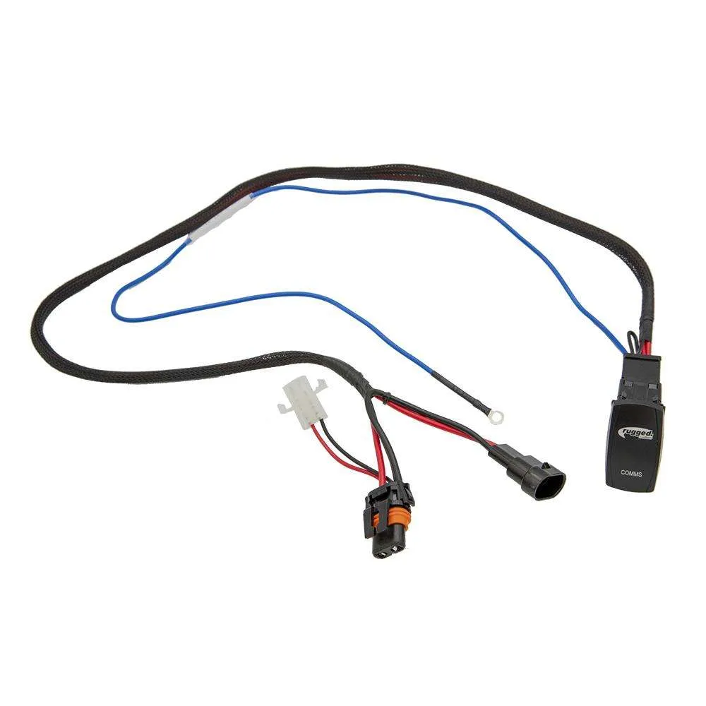 Rugged Radio Rocker Power Switch for Waterproof Mobile Radios and Rugged Intercoms