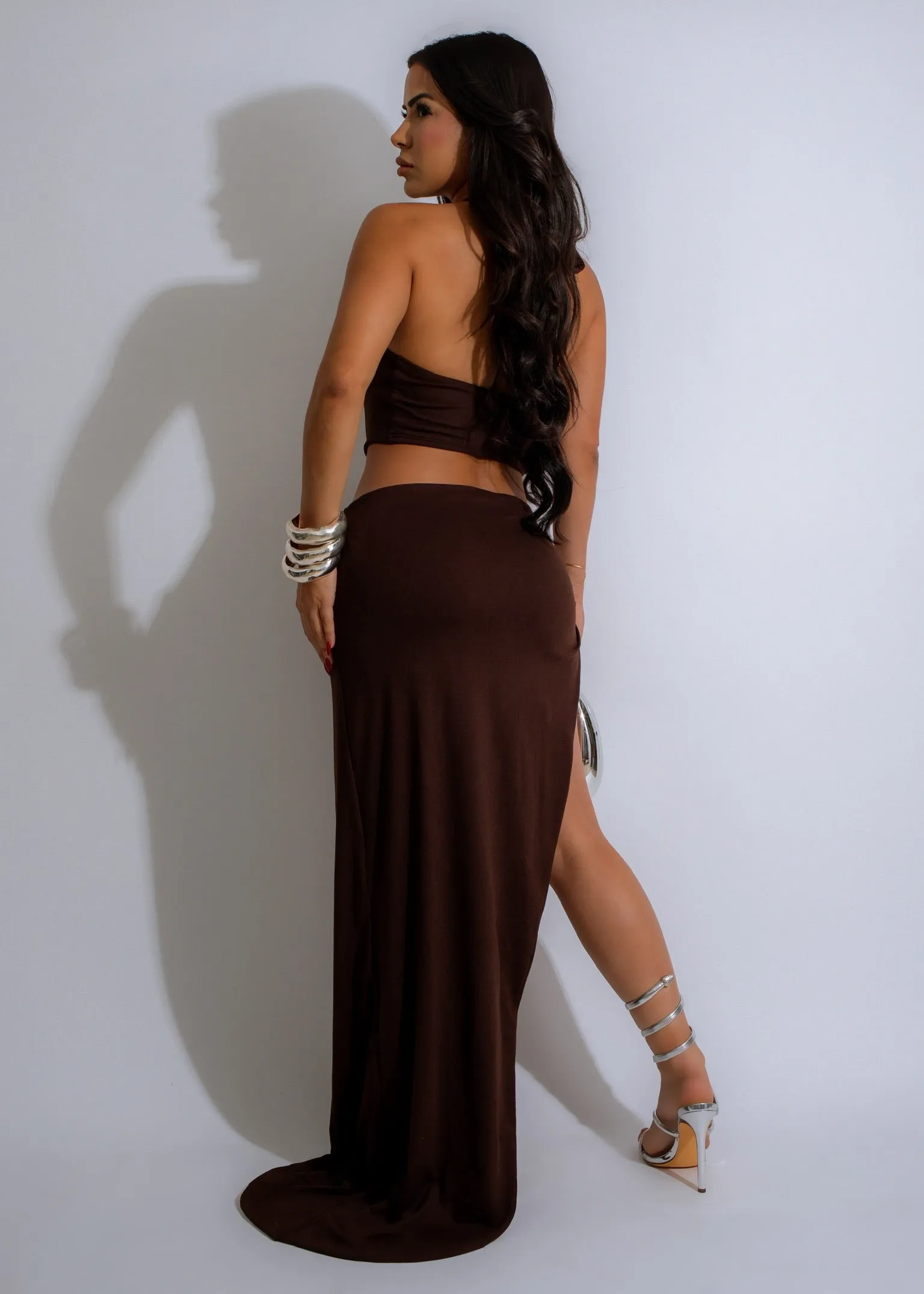Sahara Moonlight Maxi Dress Brown