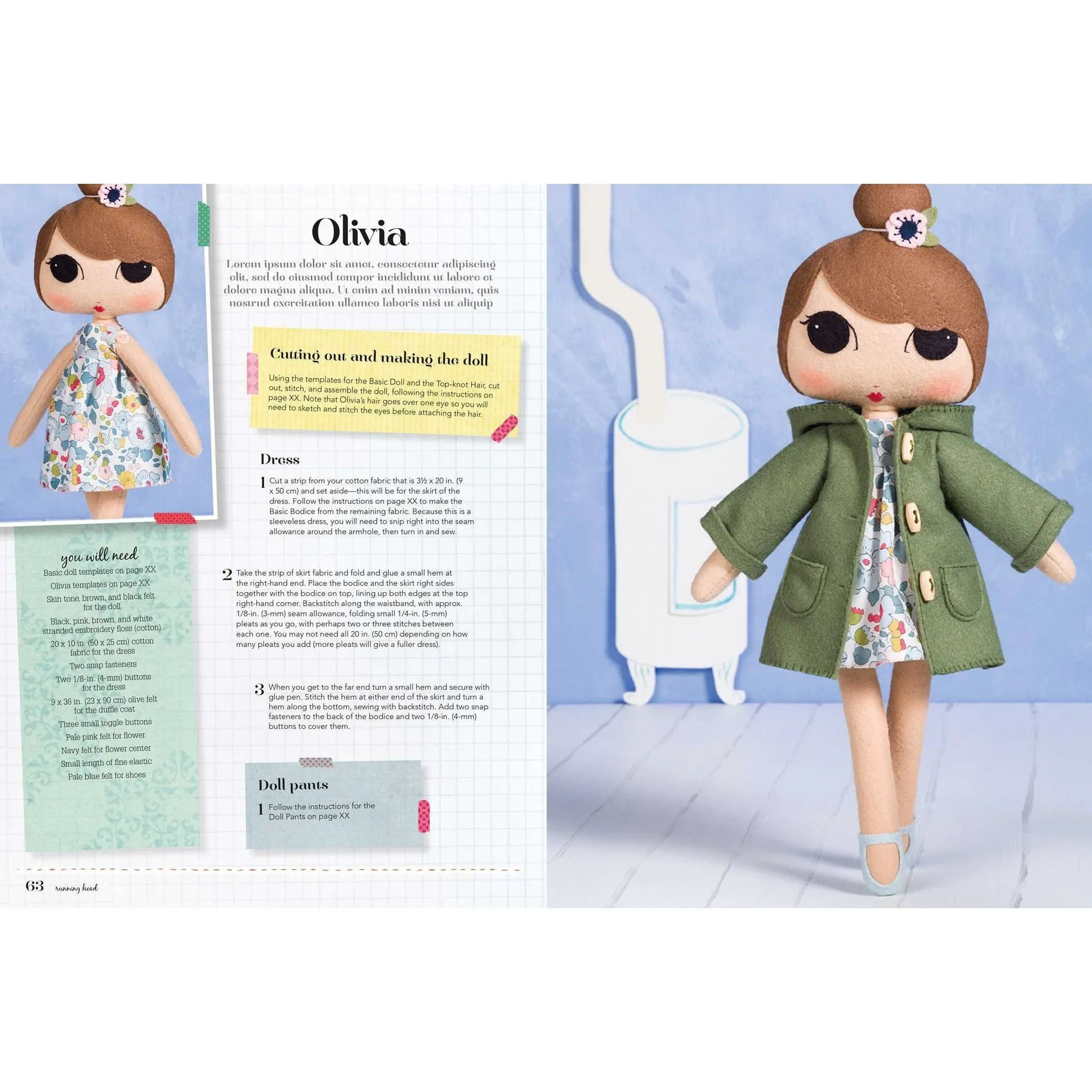 Sew Your Own Dolls: 25 stylish dolls to make and personalize