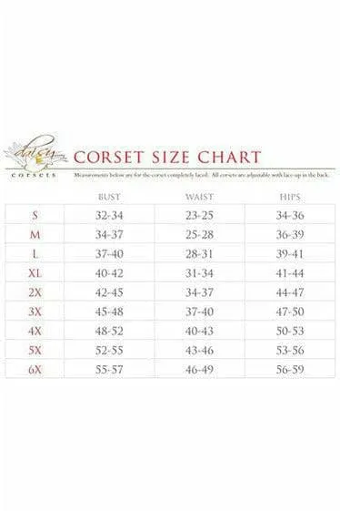 Sexy Deluxe 4 Piece Sequin Night Angel Corset Halloween Costume