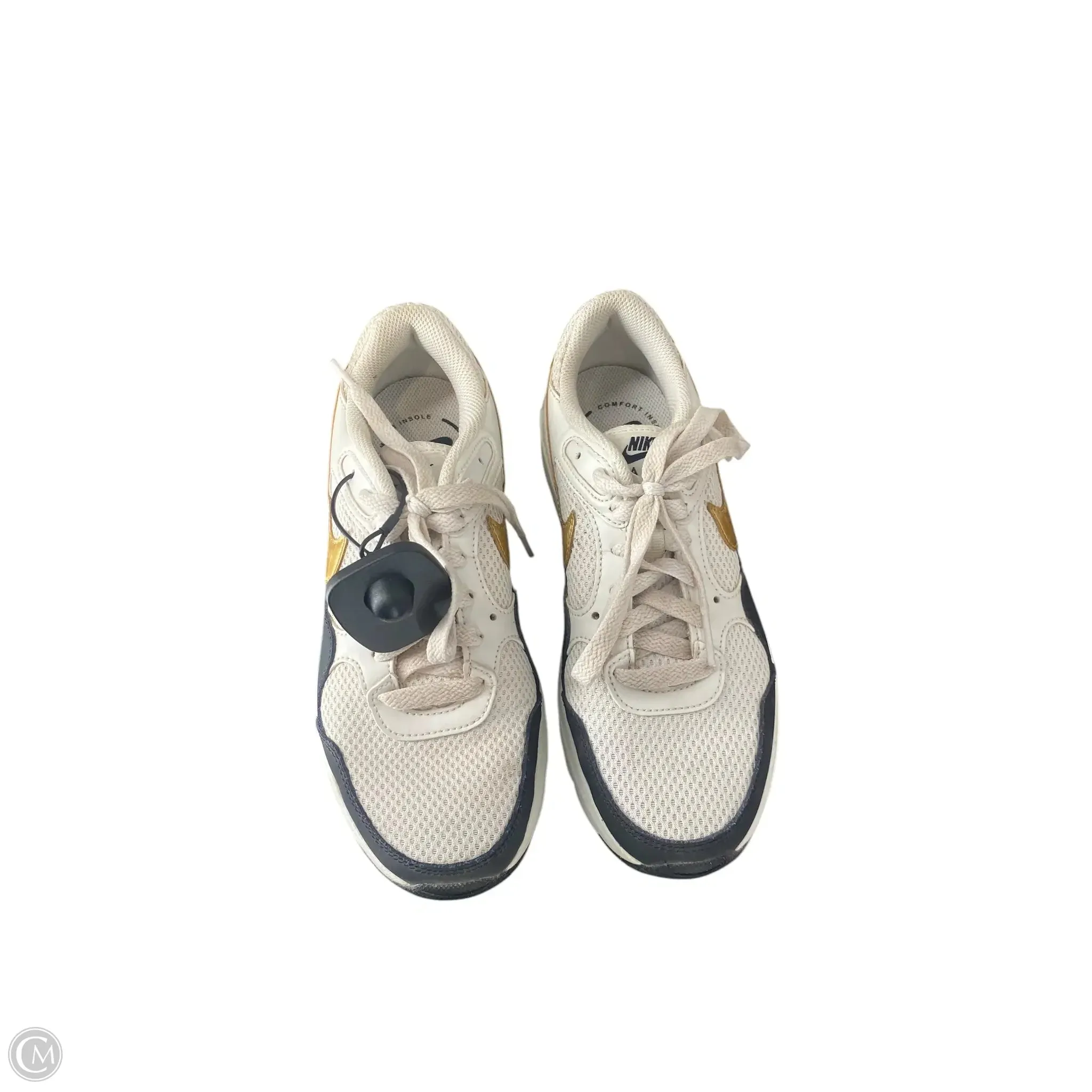 Shoes Athletic By Nike In White, Size: 6