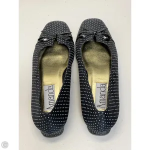 Shoes Heels Block By Amanda In Polkadot Pattern, Size: 10