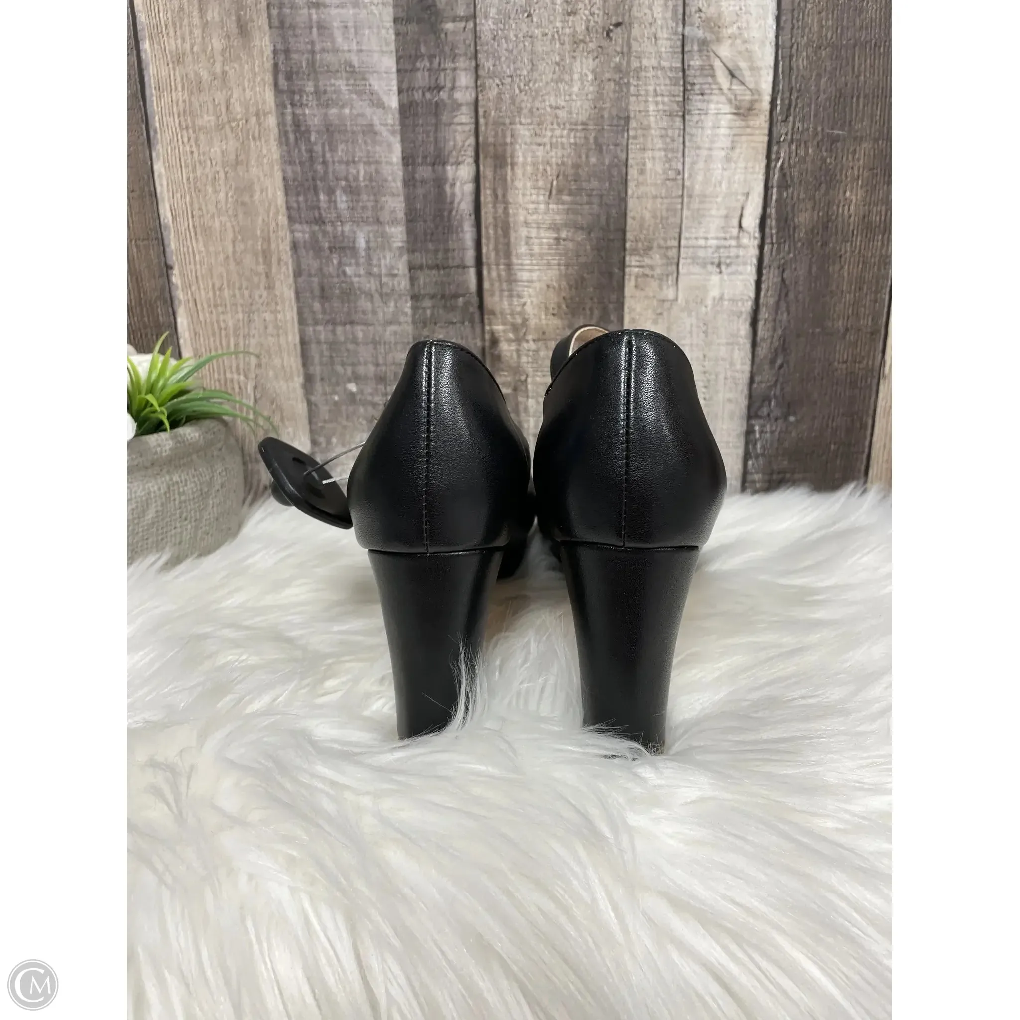 Shoes Heels Block By Cmf In Black, Size: 10
