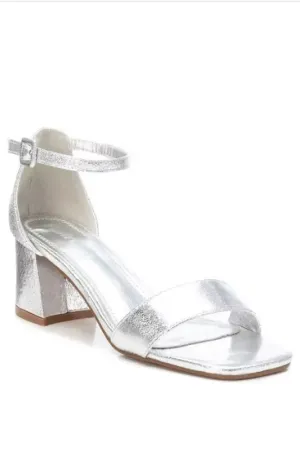 Short Heel with Ankle Strap