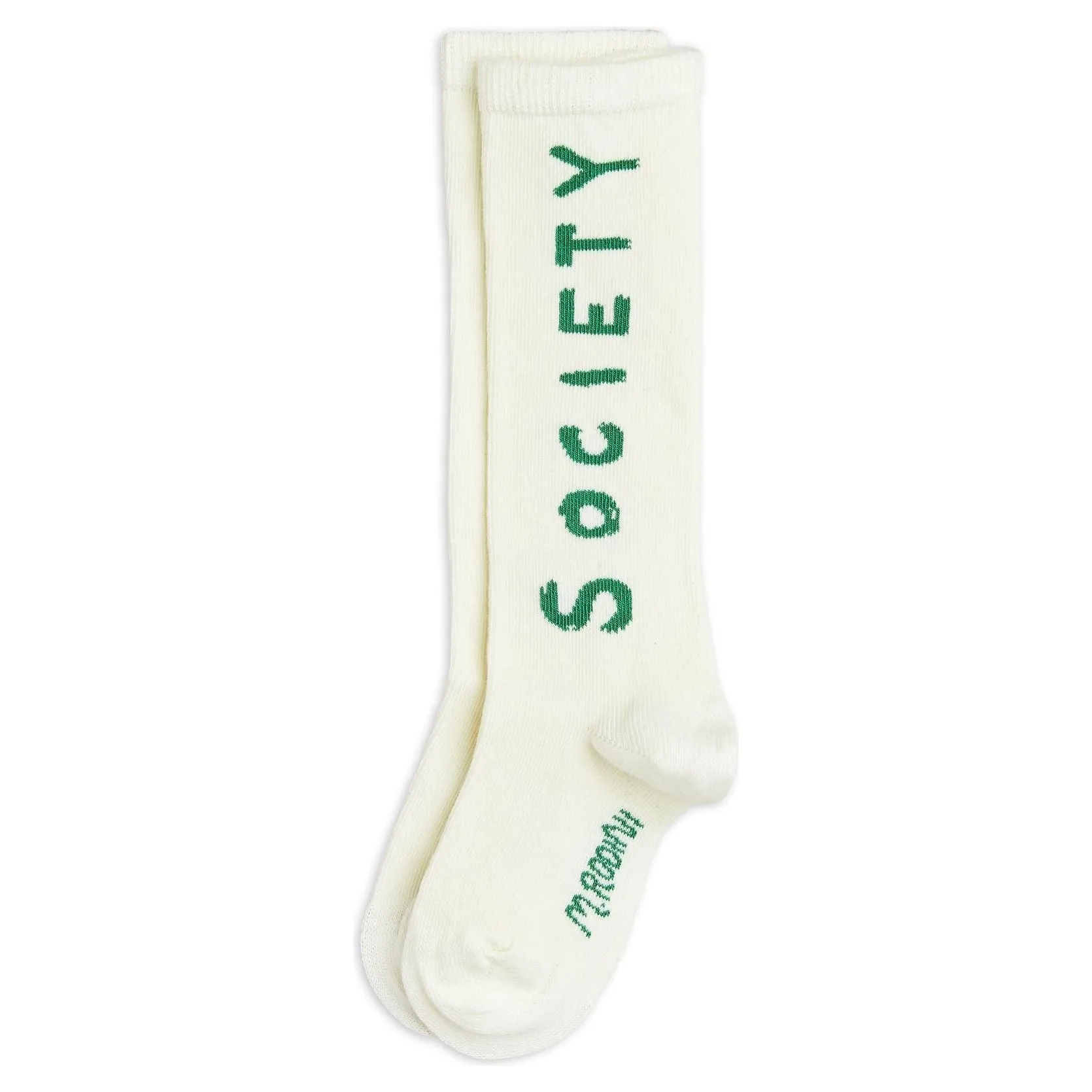 Society Knee-High Socks - White
