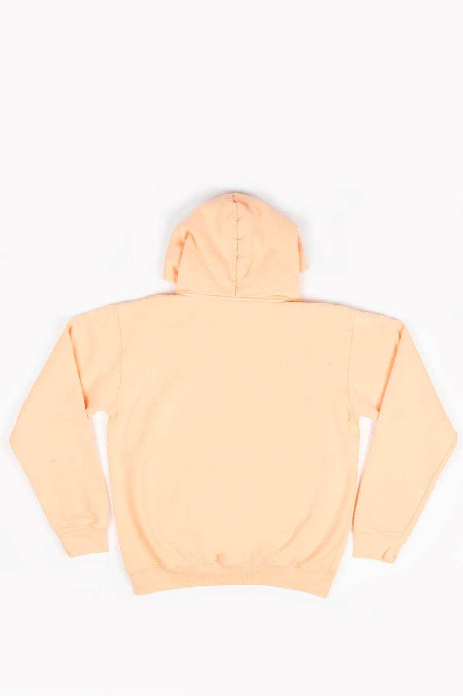 SPORTY AND RICH SERIF LOGO HOODIE PEACH PIE