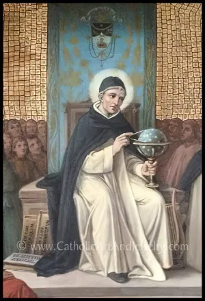 St Albert the Great – Beautiful Catholic Art Print – Archival Quality